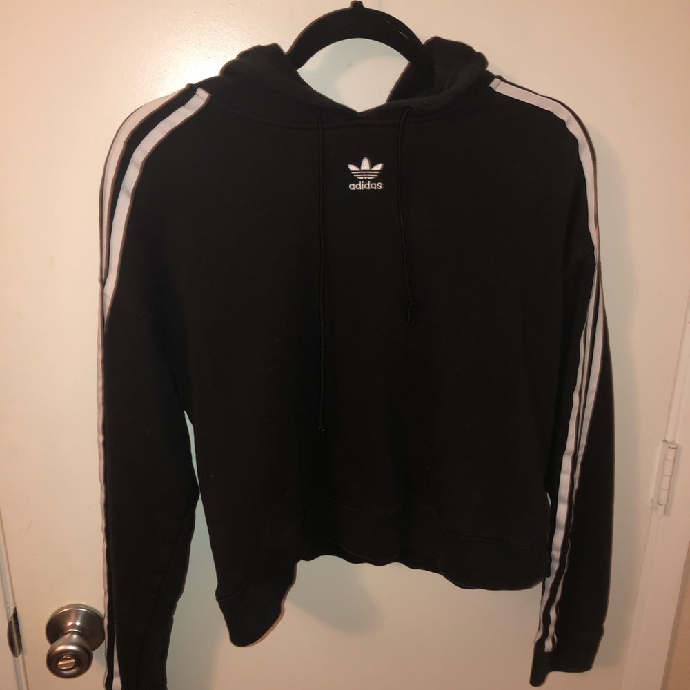 Cropped Adidas Hoodie